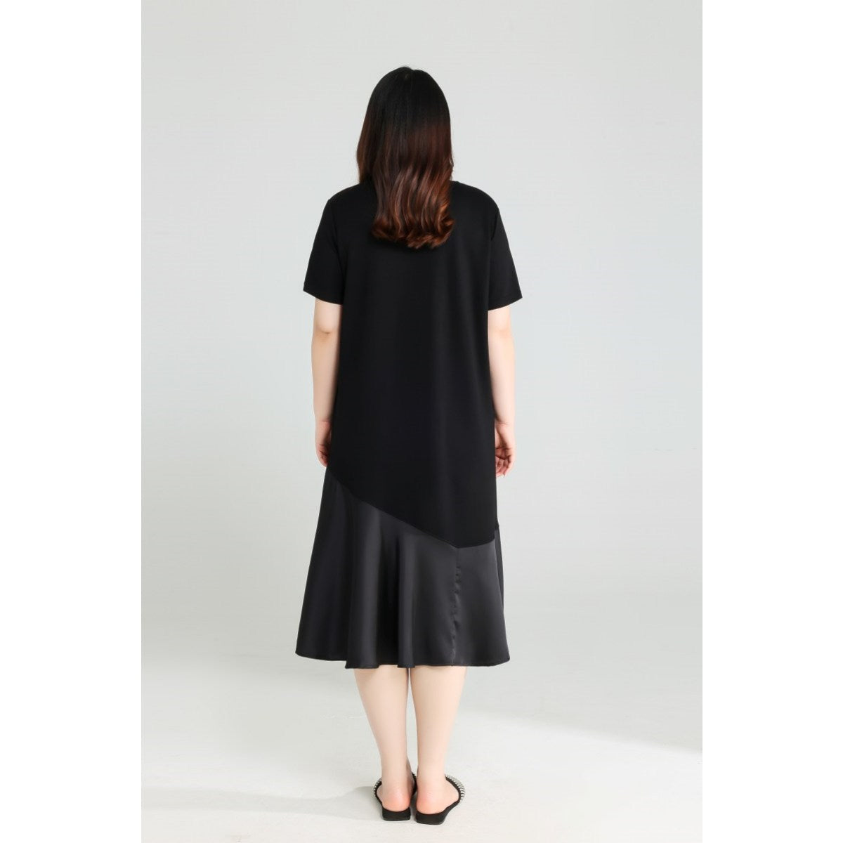Plus Size Black Mermaid Dress