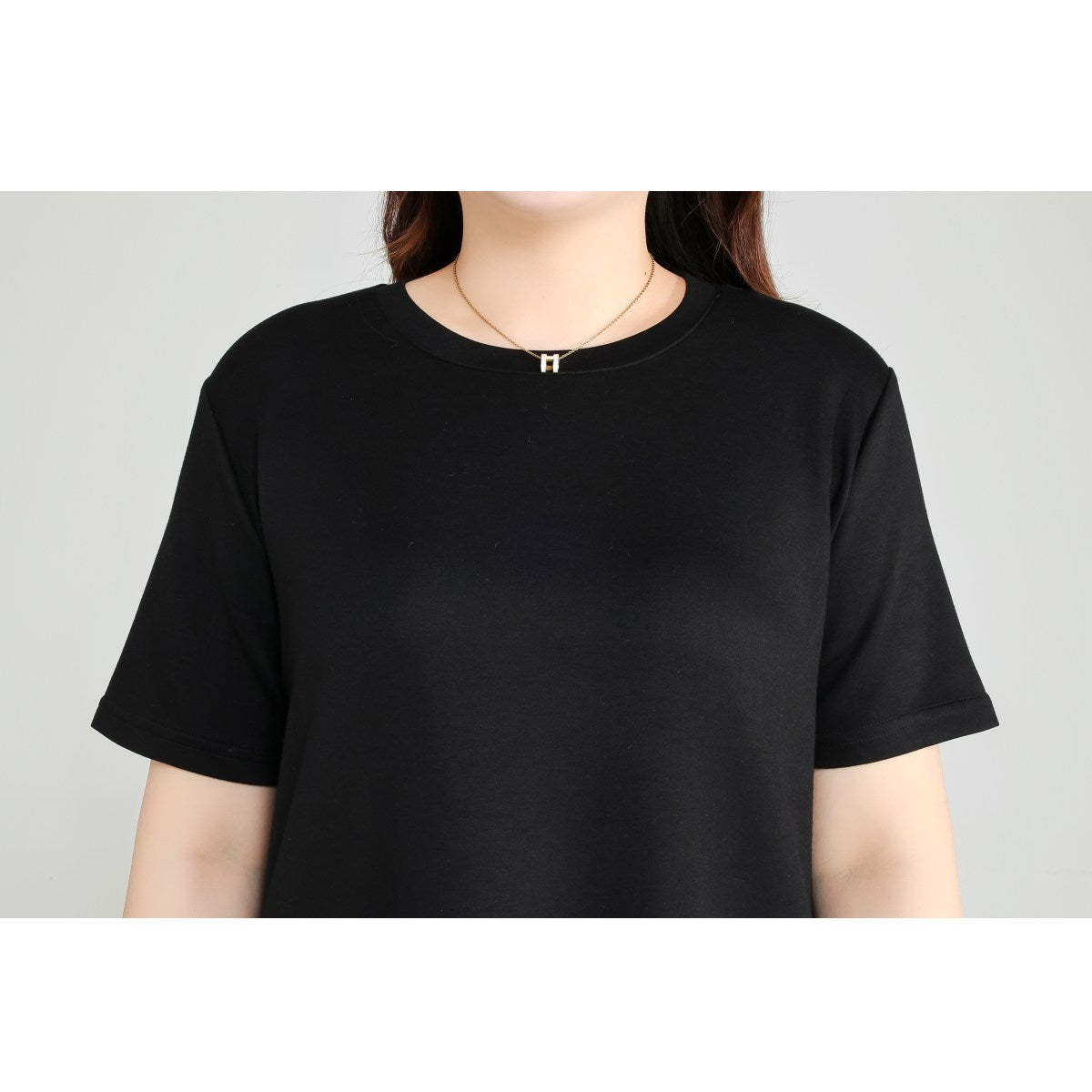 Plus Size Black Mermaid Dress