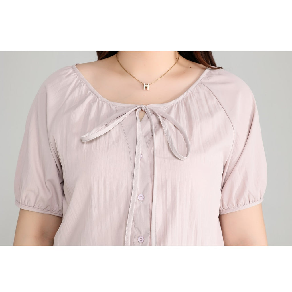 Plus Size Lavender Purple Blouse