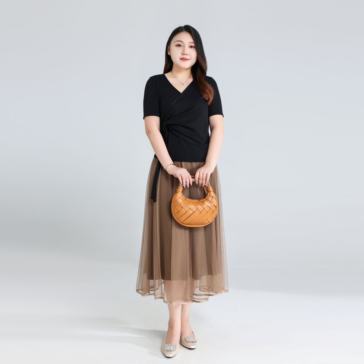 Plus Size Tulle Skirt