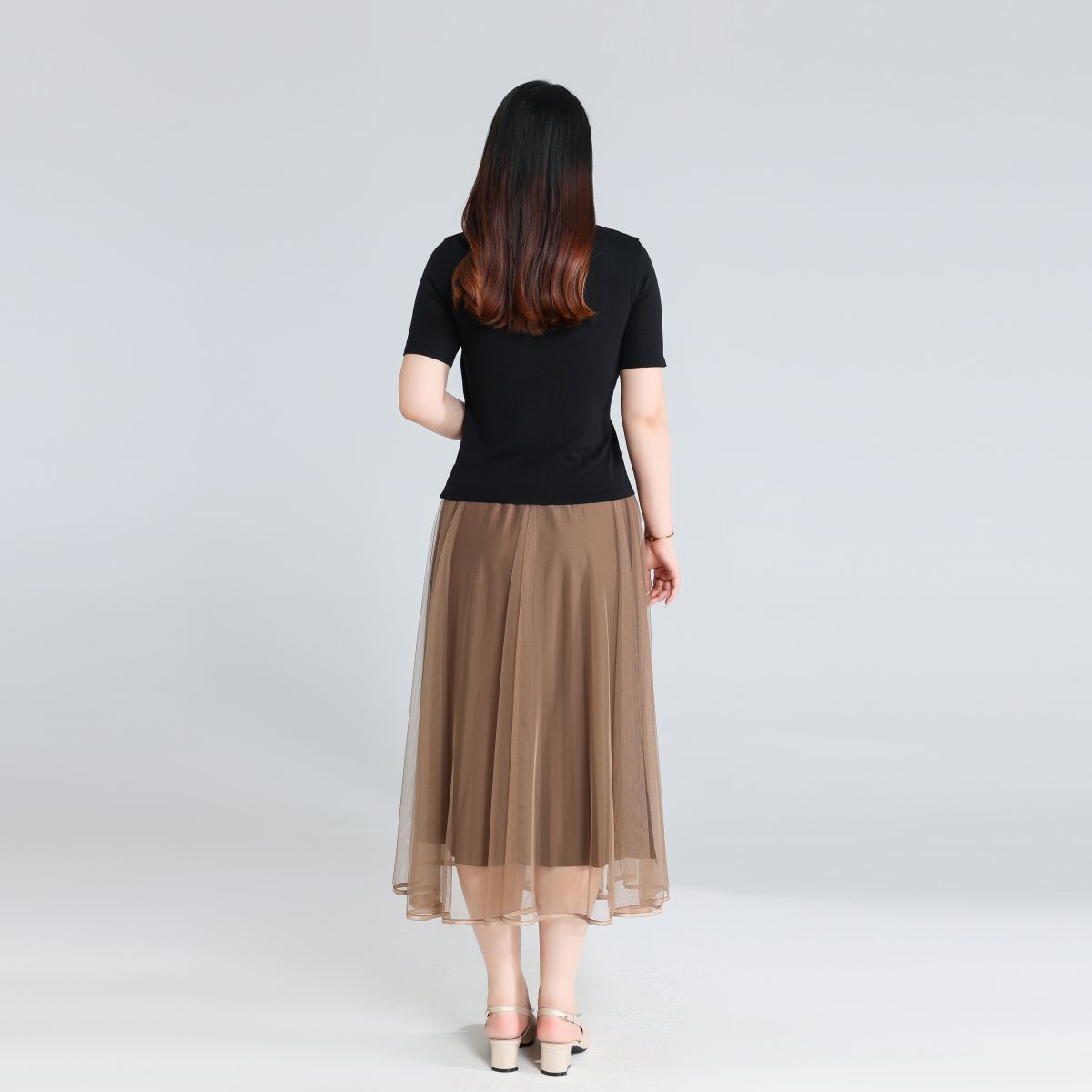 Plus Size Tulle Skirt