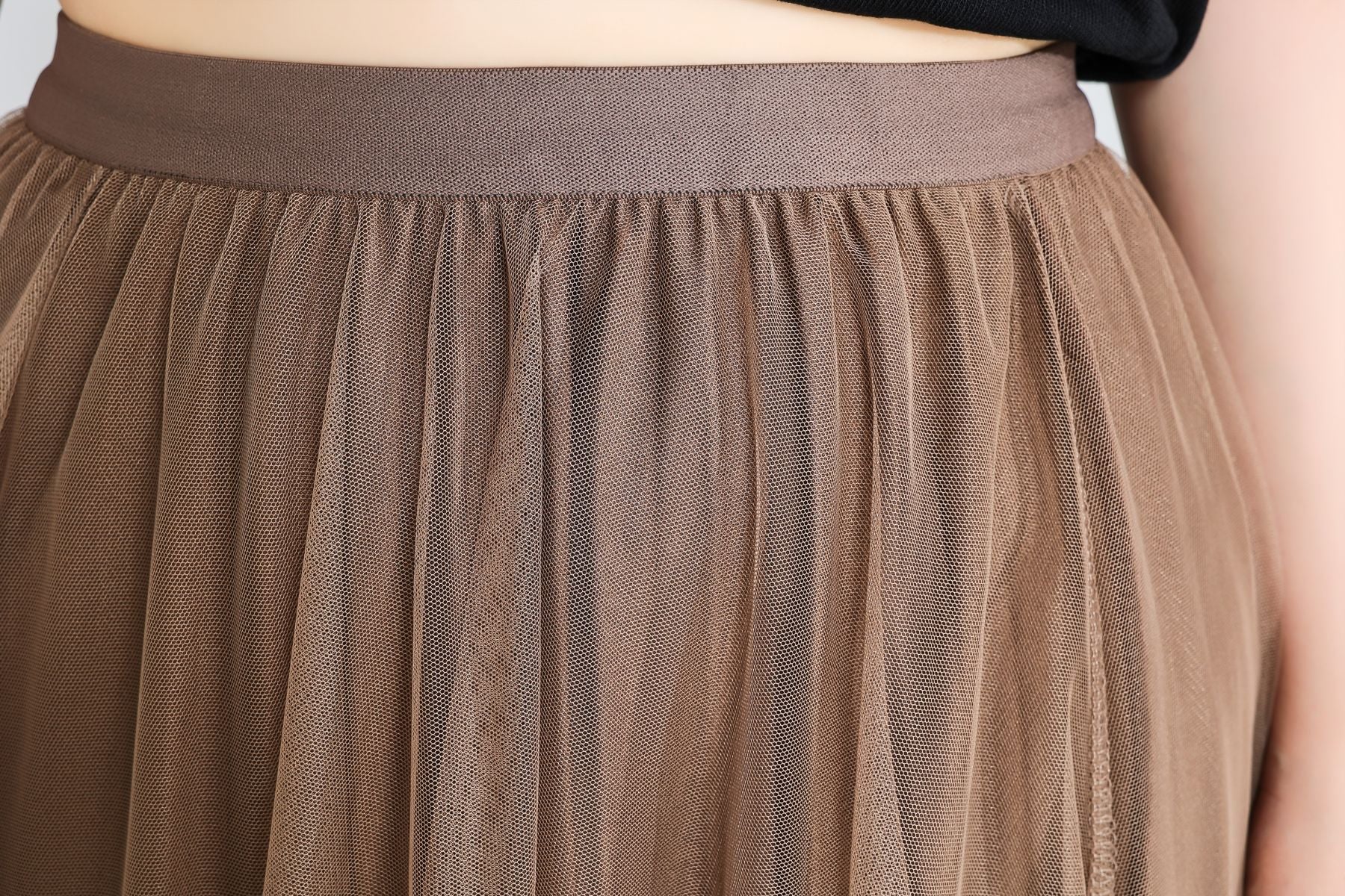 Plus Size Tulle Skirt