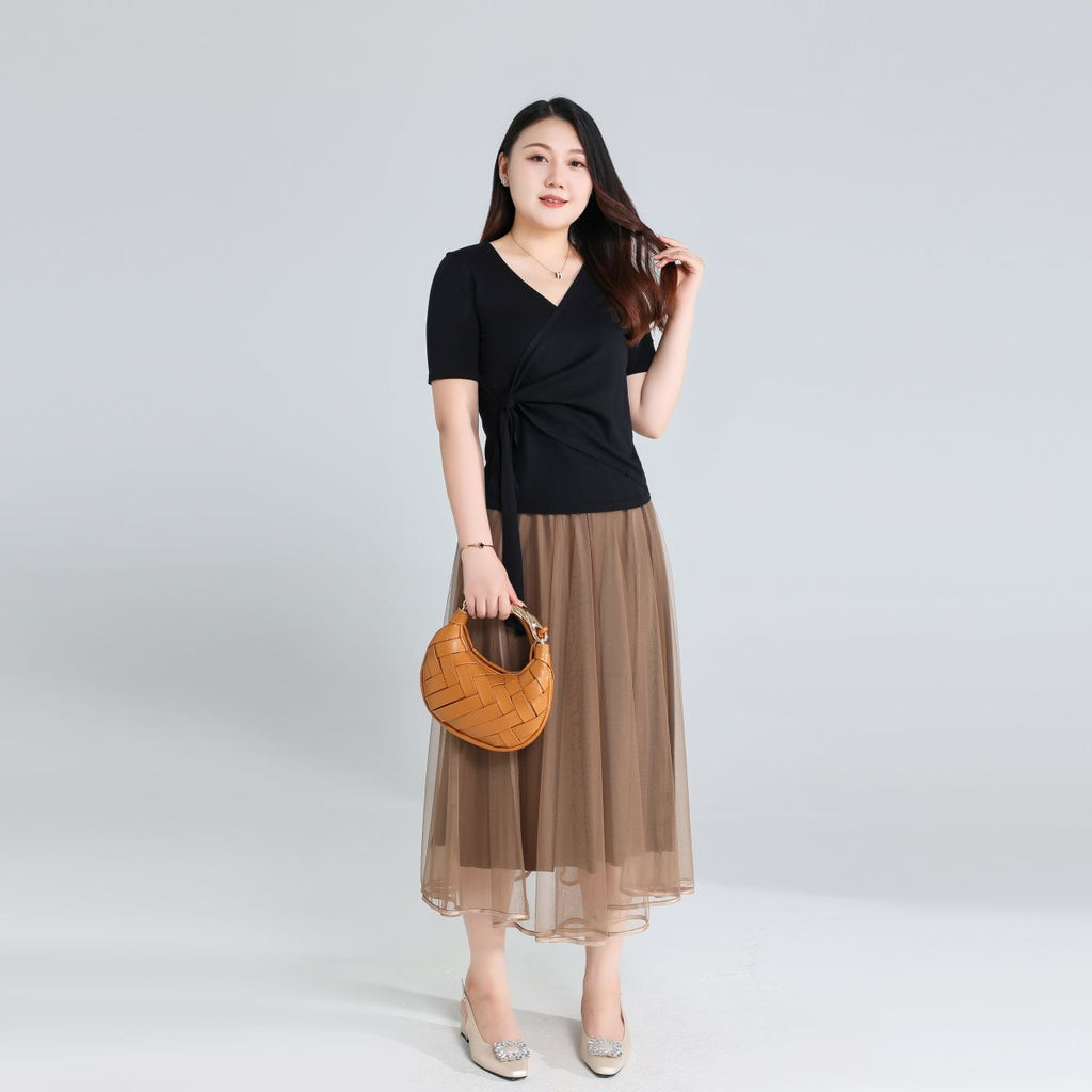 Plus Size Tulle Skirt