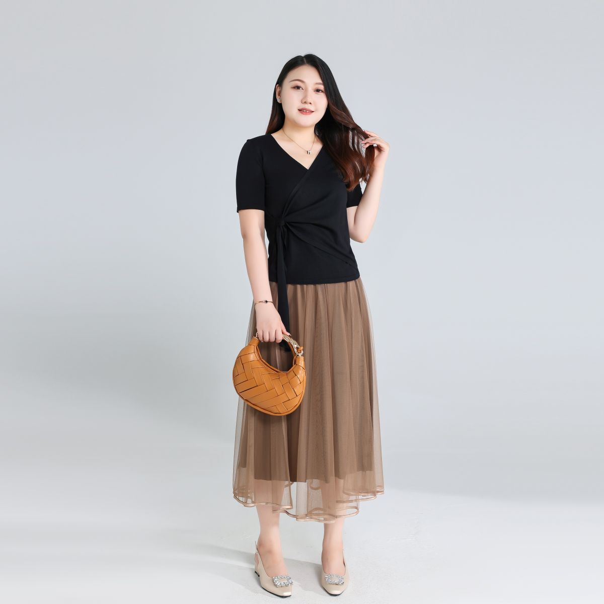 Plus Size Tulle Skirt