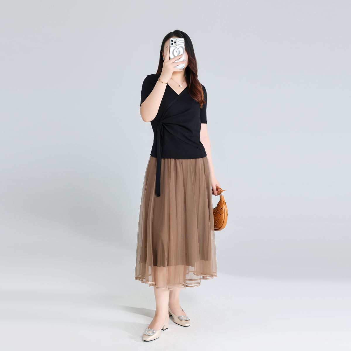 Plus Size Tulle Skirt