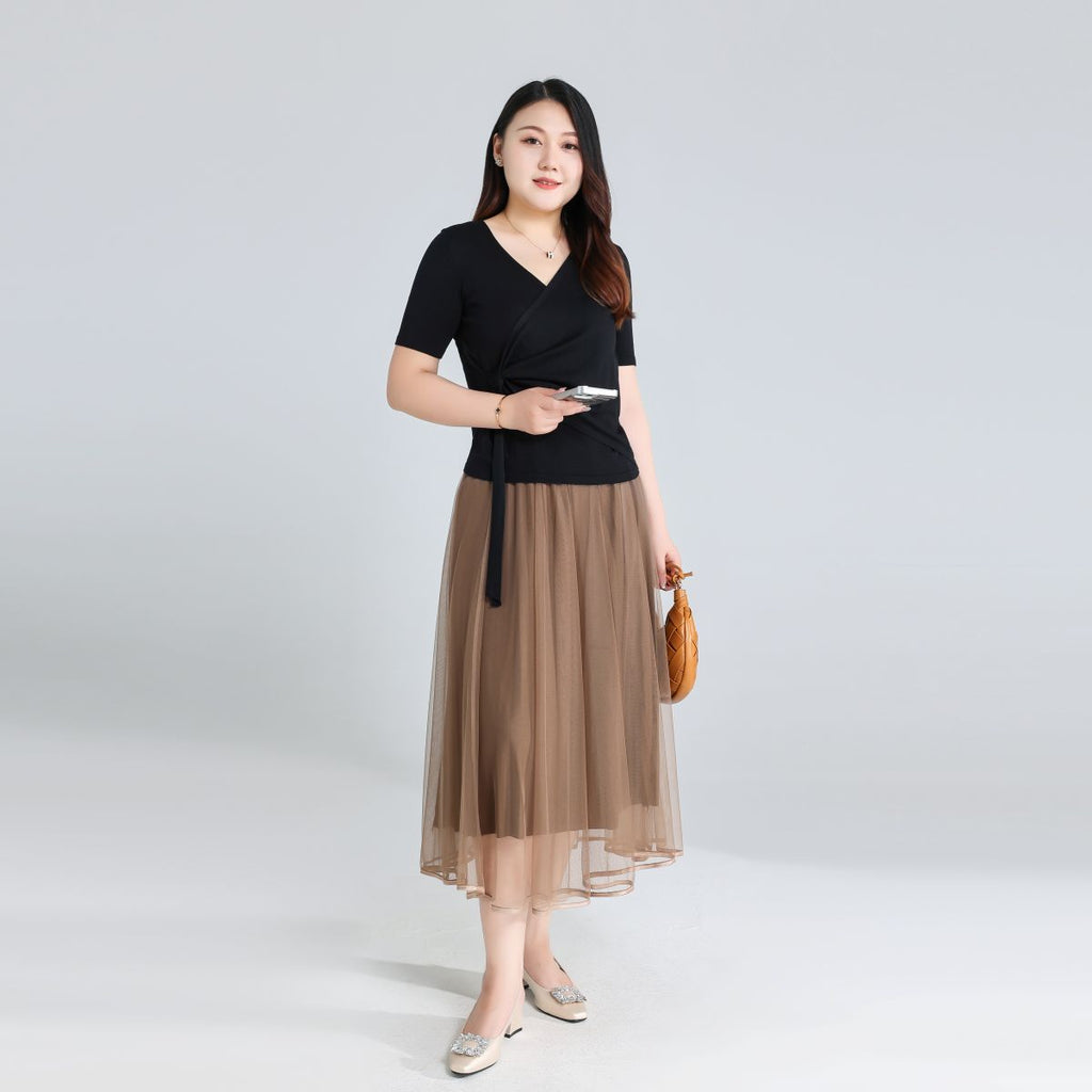 Plus Size Tulle Skirt